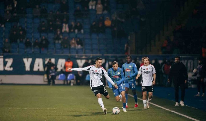 Trendyol Süper Lig: Çaykur Rizespor: 1 - Beşiktaş: 1 (Maç sonucu)