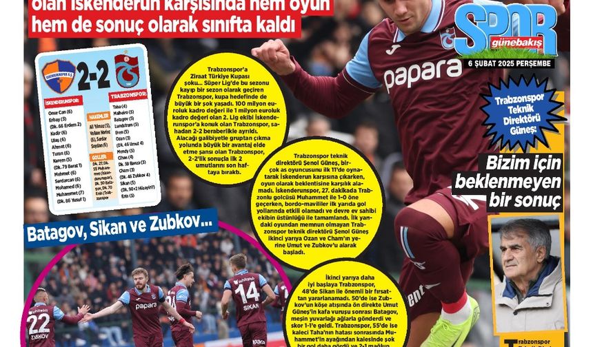 Trabzonspor'da kupa şansı son maça kaldı