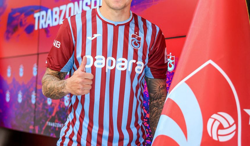 Trabzonspor'da Oleksandr Zubkov için imza töreni düzenlendi