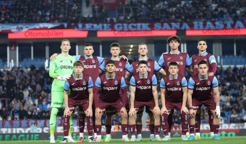 UEFA Gençlik Ligi: Trabzonspor: 1 - Juventus: 0