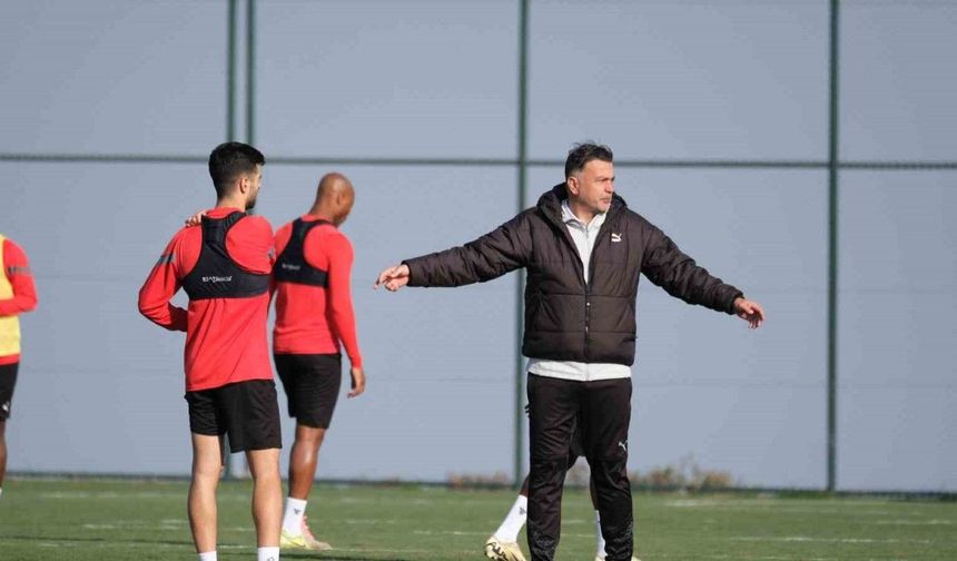 Atakaş Hatayspor, Trabzonspor maçı hazırlıklarını sürdürdü