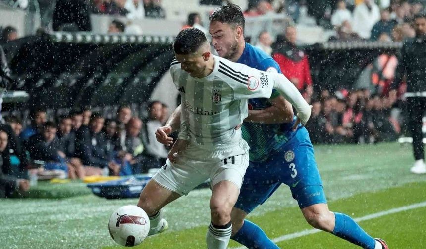 Beşiktaş ile Çaykur Rizespor 46. randevuda