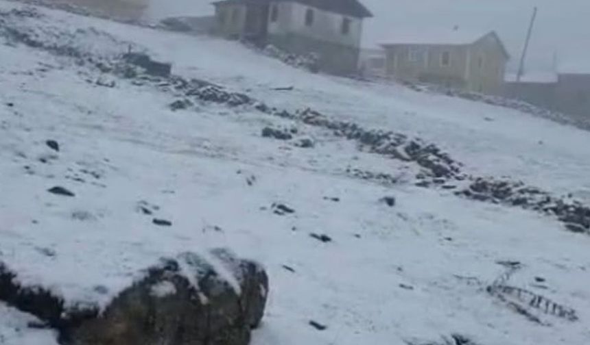 Doğu Karadeniz yaylalarında kış bitmiyor