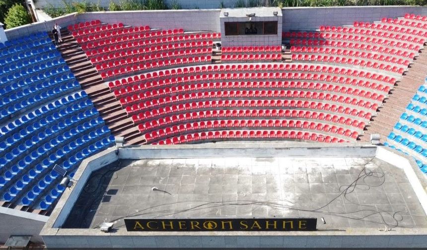 Karadeniz Ereğli’de amfi tiyatro yenilendi, kültür ve sanata kapılarını açtı