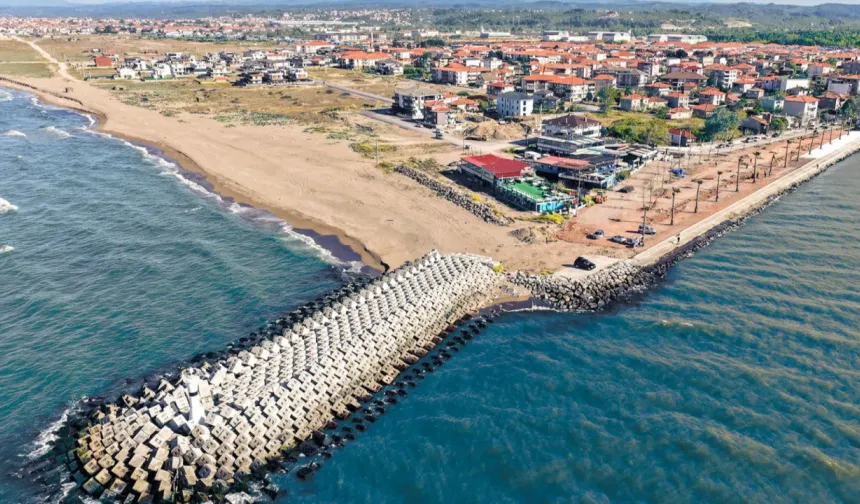 Sakarya'nın Karadeniz kıyısına ışıl ışıl proje