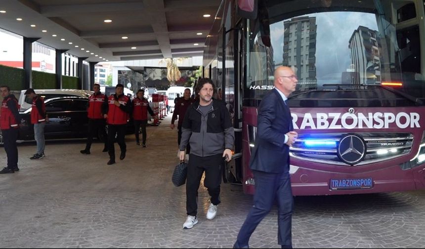 Trabzonspor, Türkiye Kupası finali için Gaziantep’te