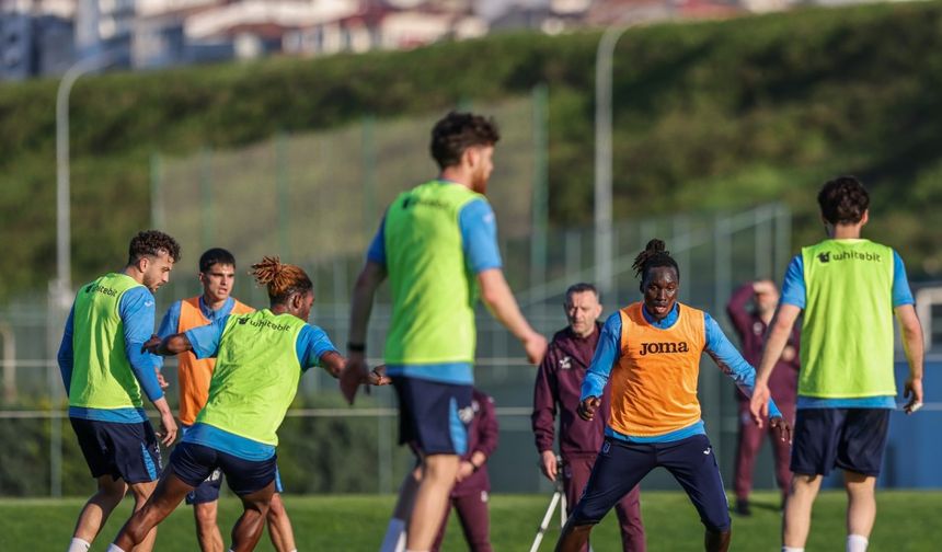 Trabzonspor’da Galatasaray mesaisi başladı