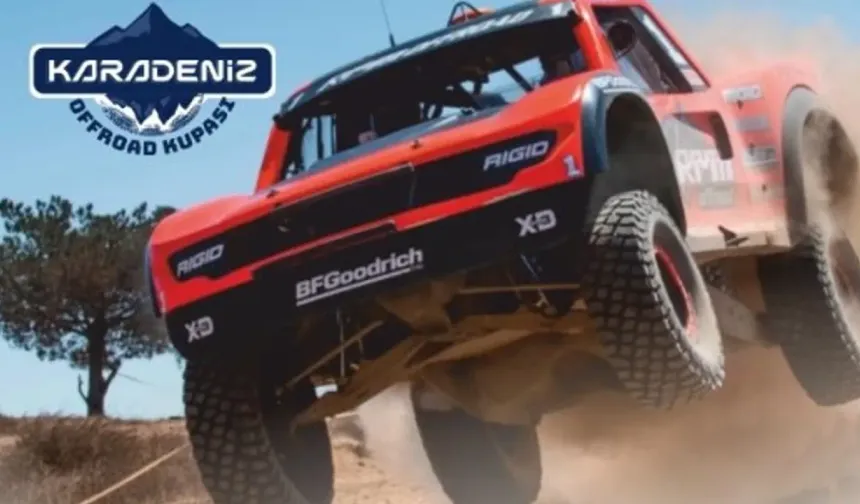 Off-road Karadeniz Kupası yarışları Ordu'da