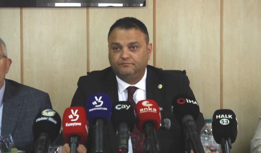 Rize Ziraat Odası Başkanı Arslan: Makineli tarımla hızlı hasat, sektörü tıkamış durumda