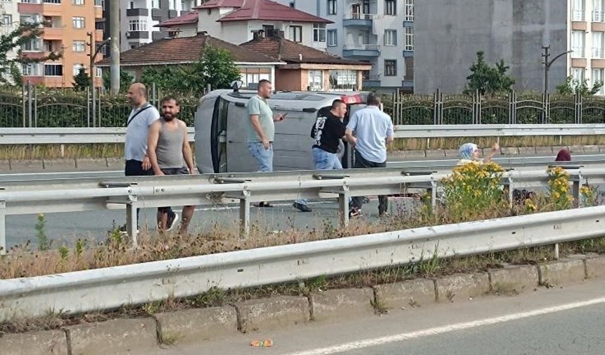 Rize’de bayram dönüşü kaza: 2 ölü, 3 yaralı