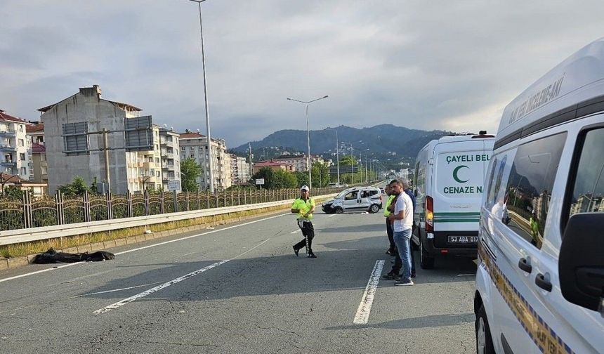 Rize’deki kazada kahreden detay