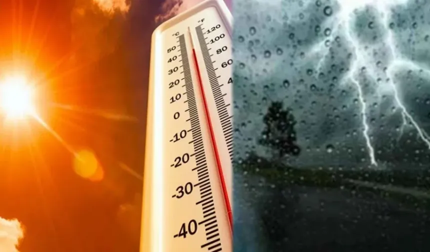 Meteoroloji'den Doğu Karadeniz'e sel, batıya sıcak uyarısı