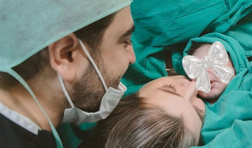 Rizeli sanatçı baba oldu, eşinden duygulandıran mesaj