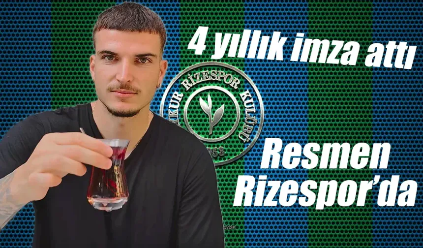 Rumen oyuncu resmen Çaykur Rizespor'da