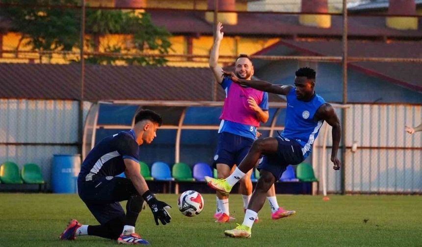 Çaykur Rizespor, Alanyaspor maçı hazırlıklarını sürdürdü
