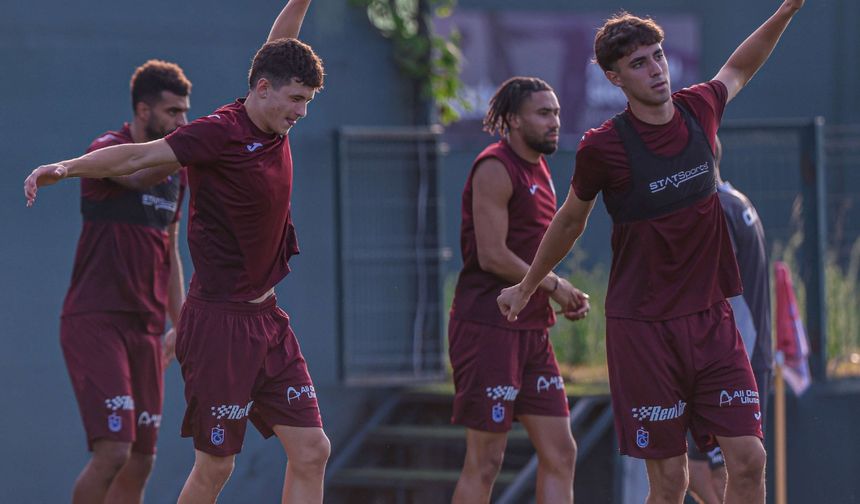Trabzonspor'da Kasımpaşa maçı hazırlıkları başladı